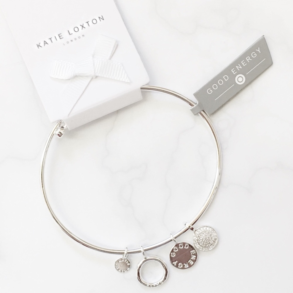 Katie Loxton Silver Tone/CZ Bracelet